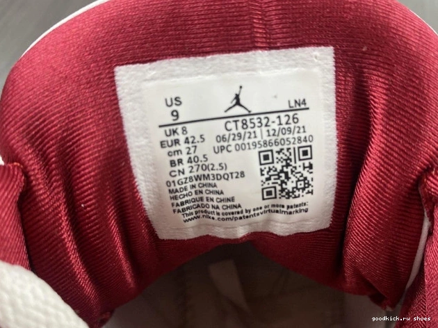 Jordan 3 Red Retro Cardinal CT8532-126 0705